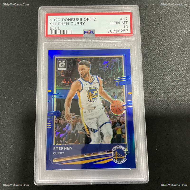 Qs: stephen curry optic blue /59 psa 10, durant optic black Velocity ...